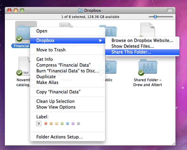 How A Folder can be Unshared on Dropbox?