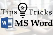 Microsoft Word Tips